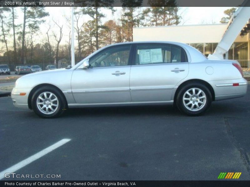 Bright Silver / Beige 2008 Kia Amanti