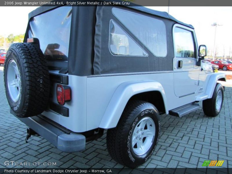 Bright Silver Metallic / Dark Slate Gray 2006 Jeep Wrangler Unlimited 4x4