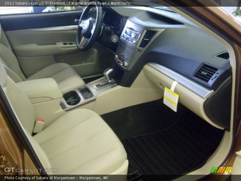 Caramel Bronze Pearl / Warm Ivory 2011 Subaru Legacy 2.5i Premium