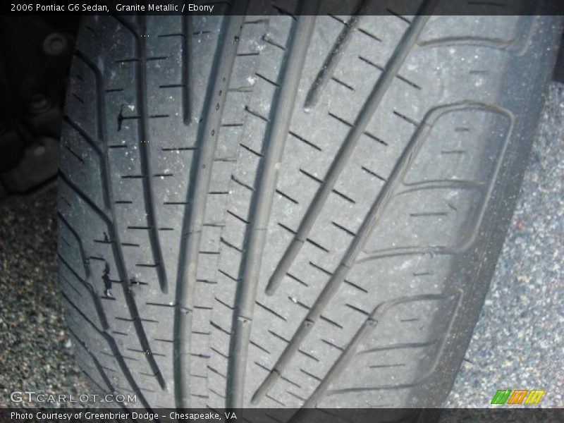 Granite Metallic / Ebony 2006 Pontiac G6 Sedan