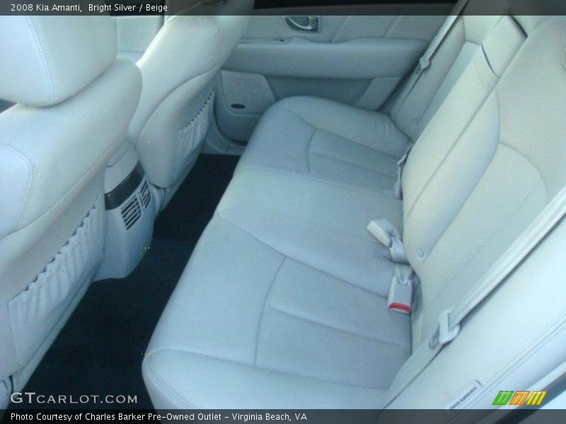 Bright Silver / Beige 2008 Kia Amanti