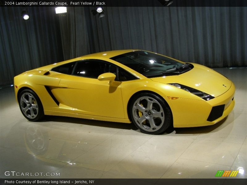Pearl Yellow / Black 2004 Lamborghini Gallardo Coupe