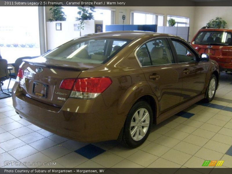 Caramel Bronze Pearl / Warm Ivory 2011 Subaru Legacy 2.5i Premium