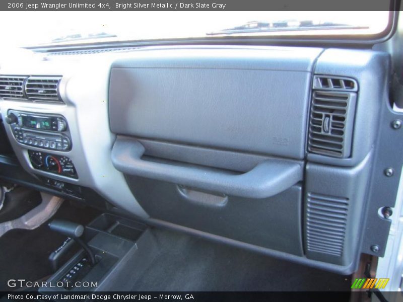 Bright Silver Metallic / Dark Slate Gray 2006 Jeep Wrangler Unlimited 4x4