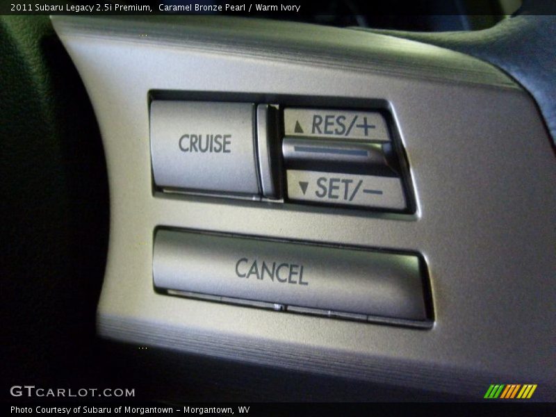 Caramel Bronze Pearl / Warm Ivory 2011 Subaru Legacy 2.5i Premium
