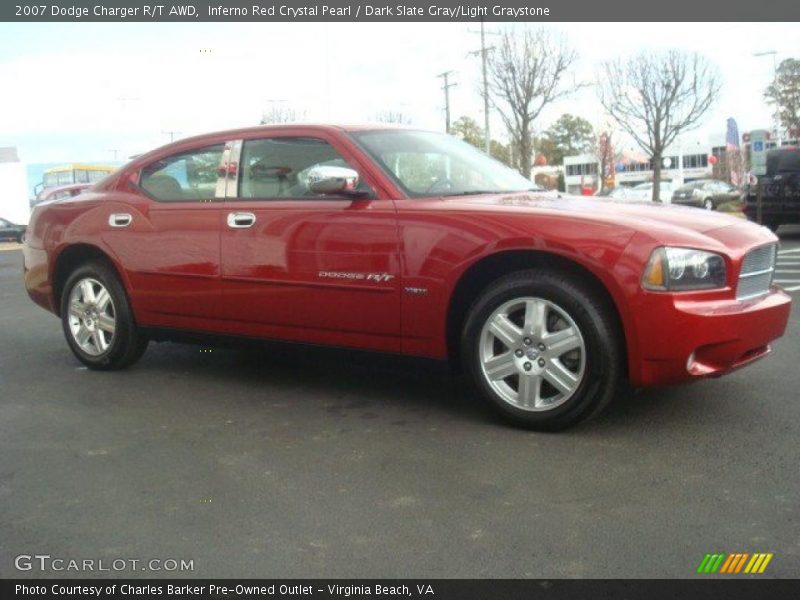  2007 Charger R/T AWD Inferno Red Crystal Pearl