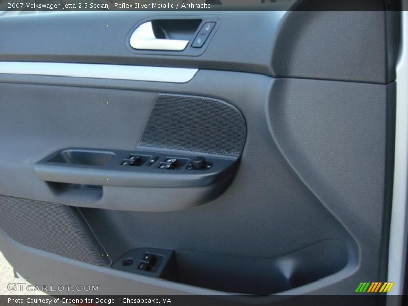 Reflex Silver Metallic / Anthracite 2007 Volkswagen Jetta 2.5 Sedan