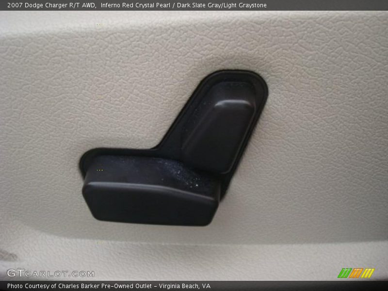 Inferno Red Crystal Pearl / Dark Slate Gray/Light Graystone 2007 Dodge Charger R/T AWD