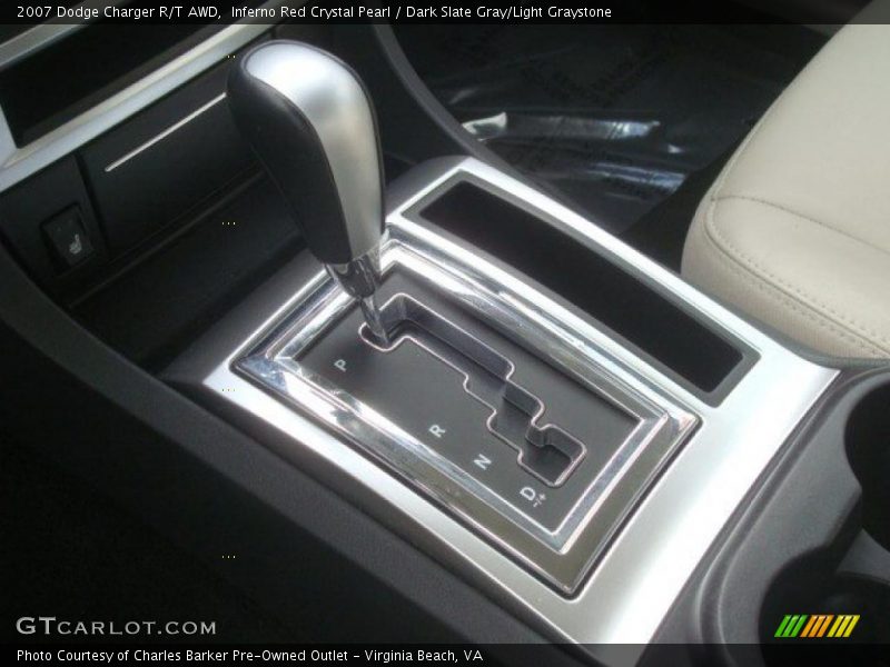  2007 Charger R/T AWD 5 Speed Autostick Automatic Shifter