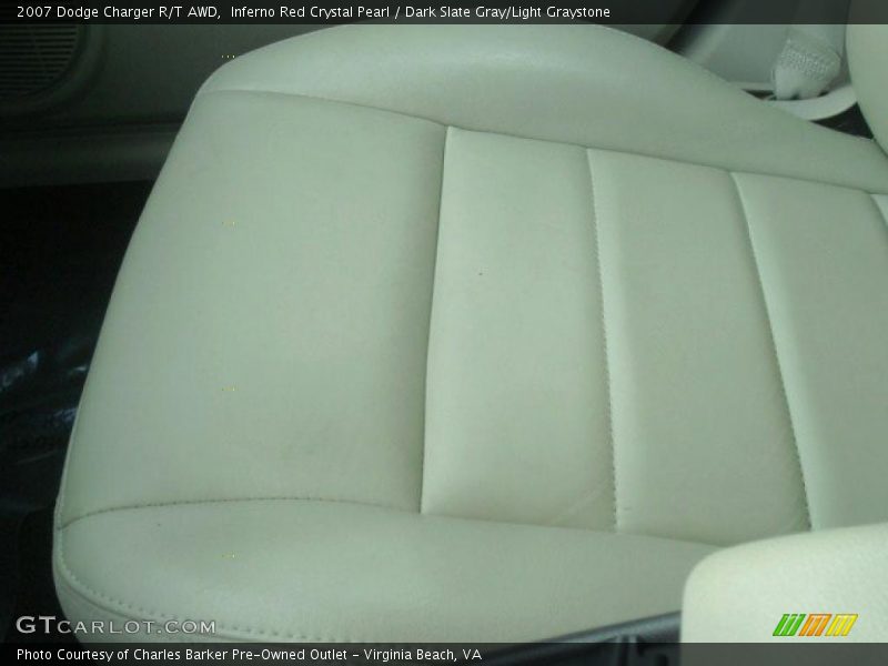 Inferno Red Crystal Pearl / Dark Slate Gray/Light Graystone 2007 Dodge Charger R/T AWD
