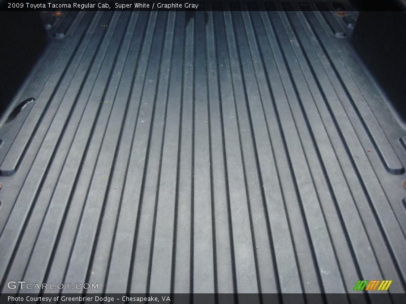 Super White / Graphite Gray 2009 Toyota Tacoma Regular Cab