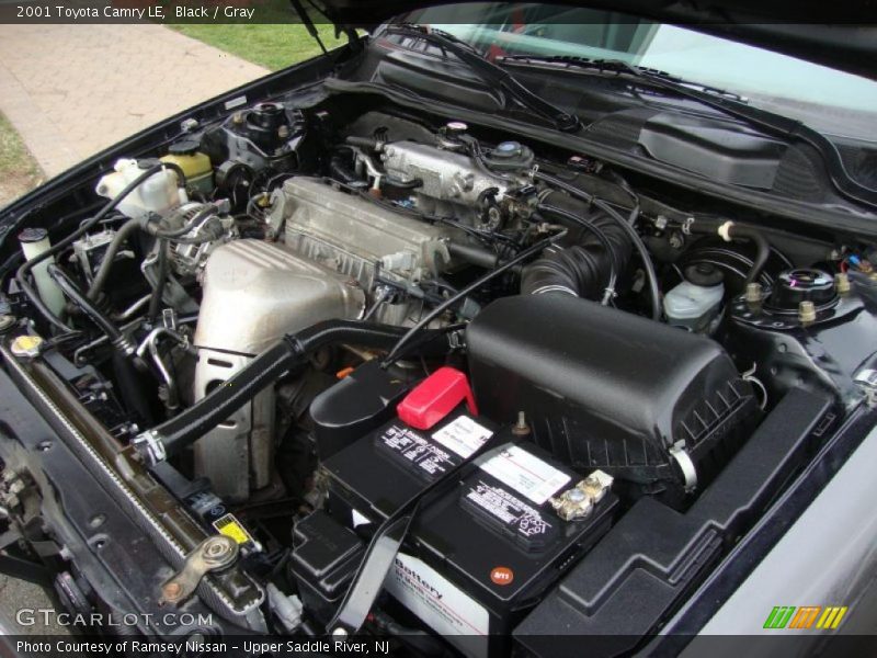 Black / Gray 2001 Toyota Camry LE