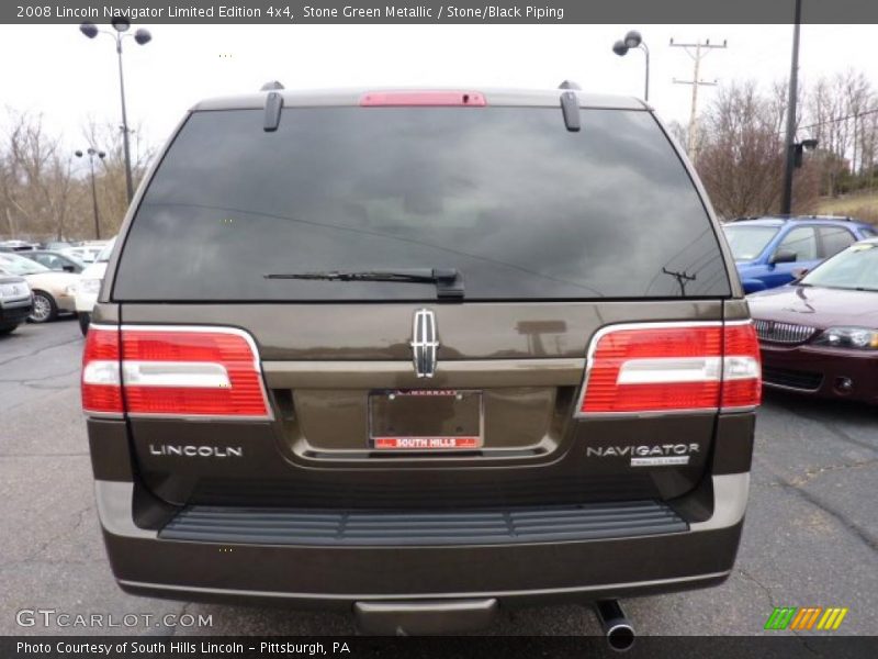 Stone Green Metallic / Stone/Black Piping 2008 Lincoln Navigator Limited Edition 4x4