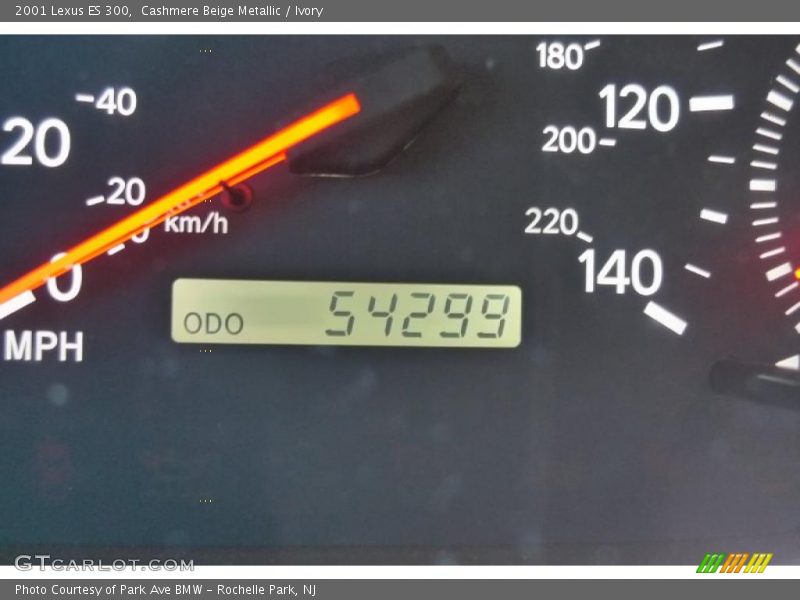 Cashmere Beige Metallic / Ivory 2001 Lexus ES 300