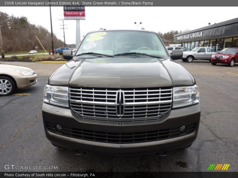 Stone Green Metallic / Stone/Black Piping 2008 Lincoln Navigator Limited Edition 4x4