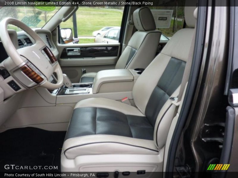  2008 Navigator Limited Edition 4x4 Stone/Black Piping Interior