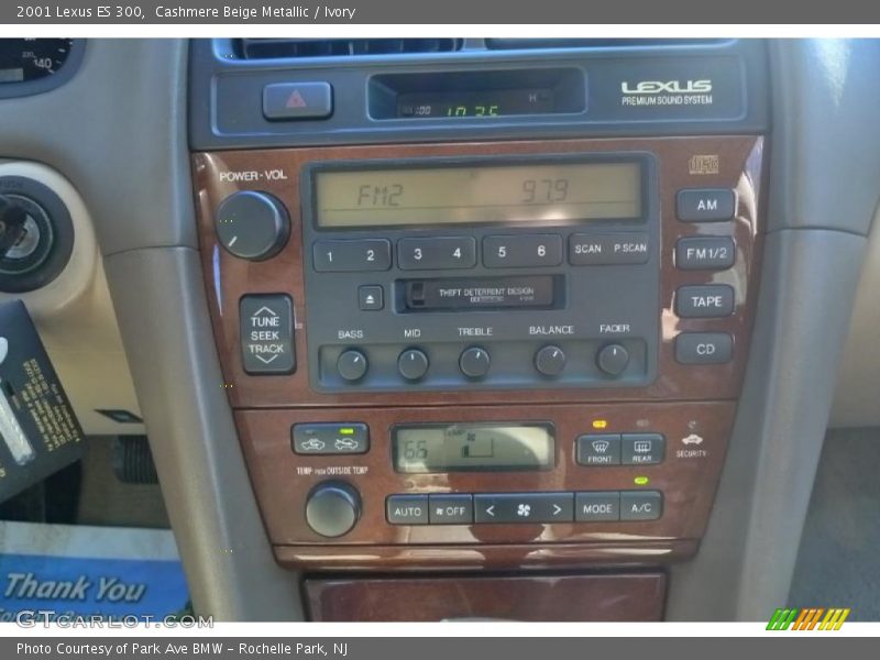 Cashmere Beige Metallic / Ivory 2001 Lexus ES 300
