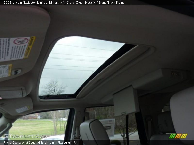 Stone Green Metallic / Stone/Black Piping 2008 Lincoln Navigator Limited Edition 4x4