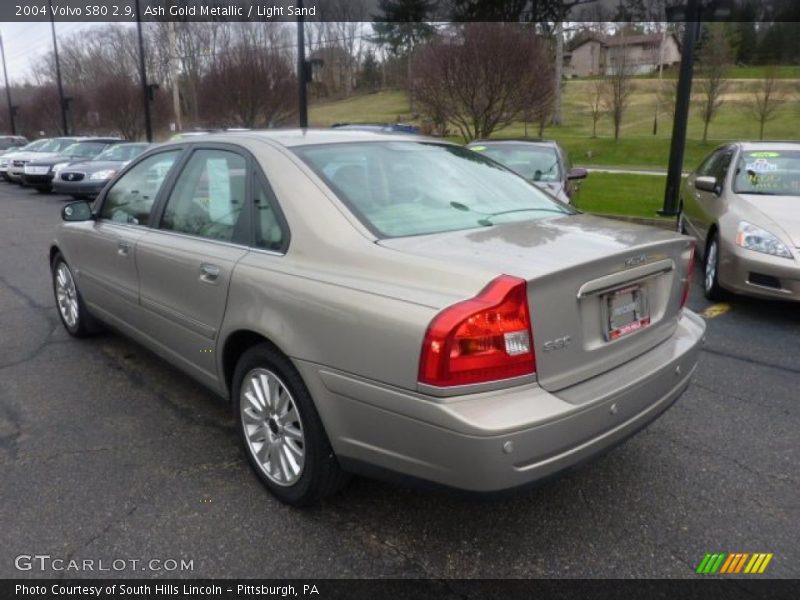 Ash Gold Metallic / Light Sand 2004 Volvo S80 2.9