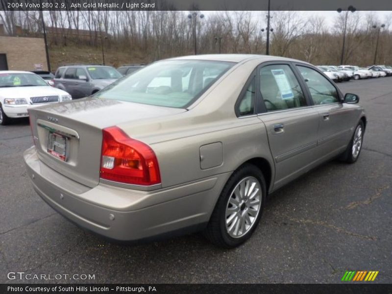 Ash Gold Metallic / Light Sand 2004 Volvo S80 2.9