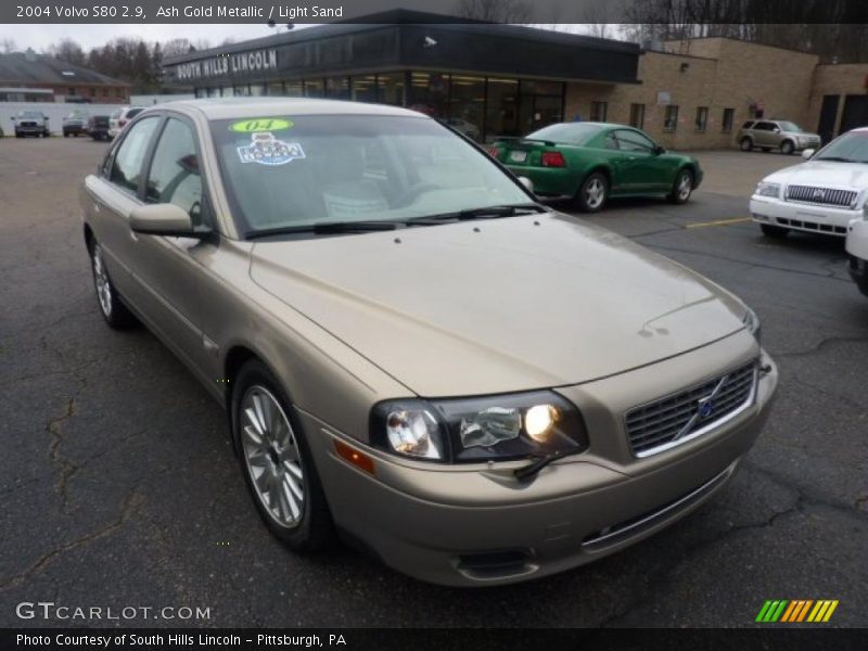 Ash Gold Metallic / Light Sand 2004 Volvo S80 2.9