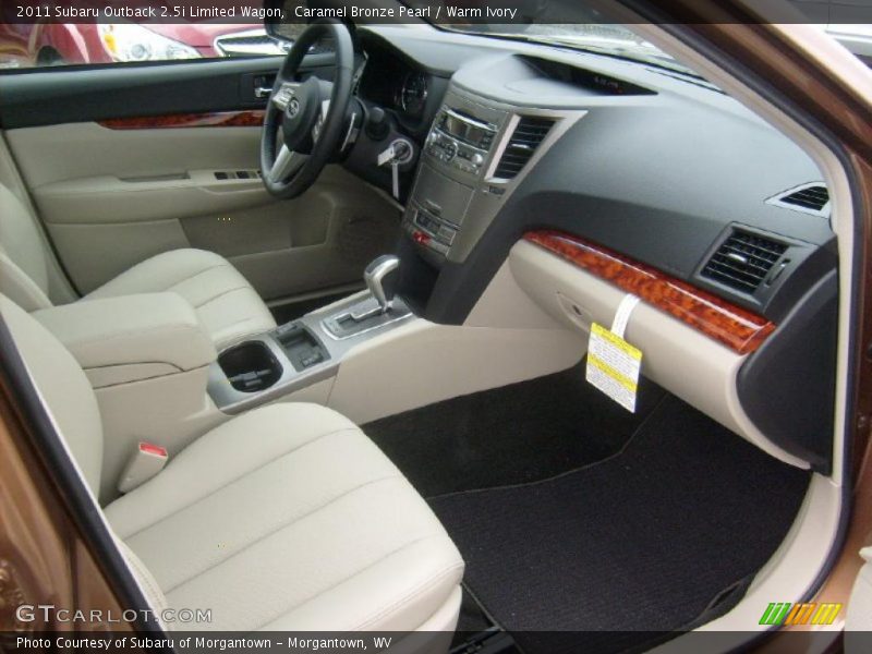  2011 Outback 2.5i Limited Wagon Warm Ivory Interior