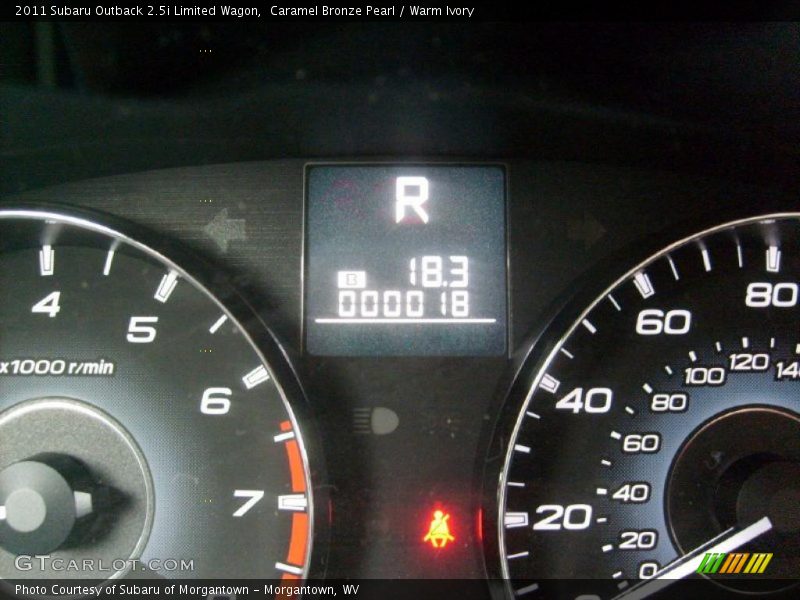 Caramel Bronze Pearl / Warm Ivory 2011 Subaru Outback 2.5i Limited Wagon