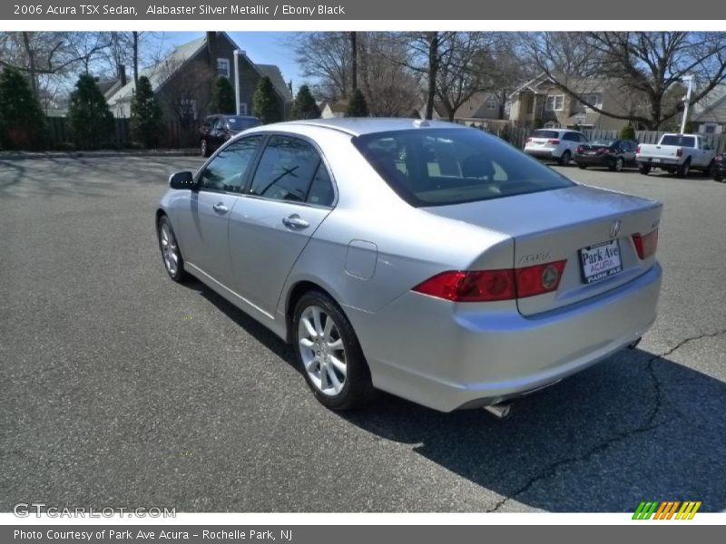 Alabaster Silver Metallic / Ebony Black 2006 Acura TSX Sedan