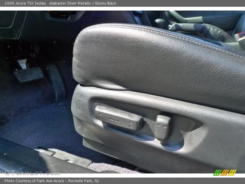 Alabaster Silver Metallic / Ebony Black 2006 Acura TSX Sedan