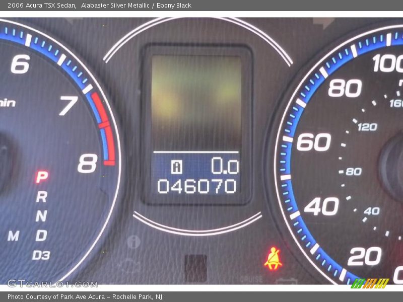 Alabaster Silver Metallic / Ebony Black 2006 Acura TSX Sedan
