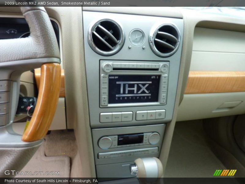 Controls of 2009 MKZ AWD Sedan