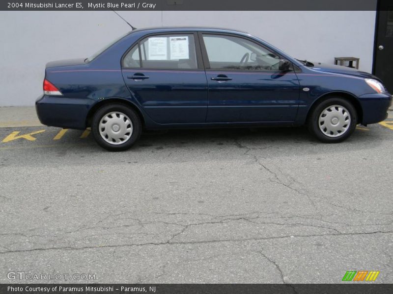 Mystic Blue Pearl / Gray 2004 Mitsubishi Lancer ES