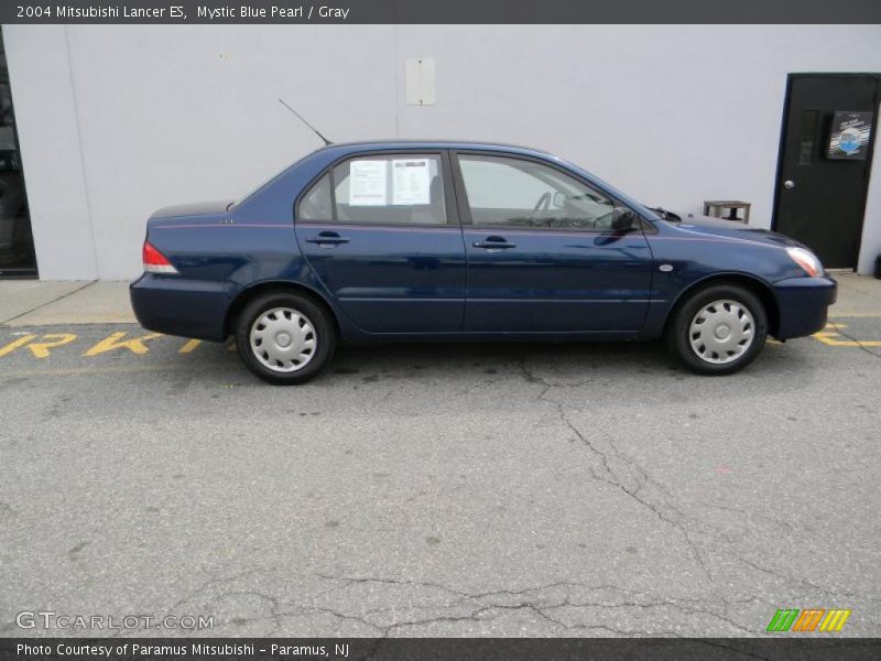 Mystic Blue Pearl / Gray 2004 Mitsubishi Lancer ES