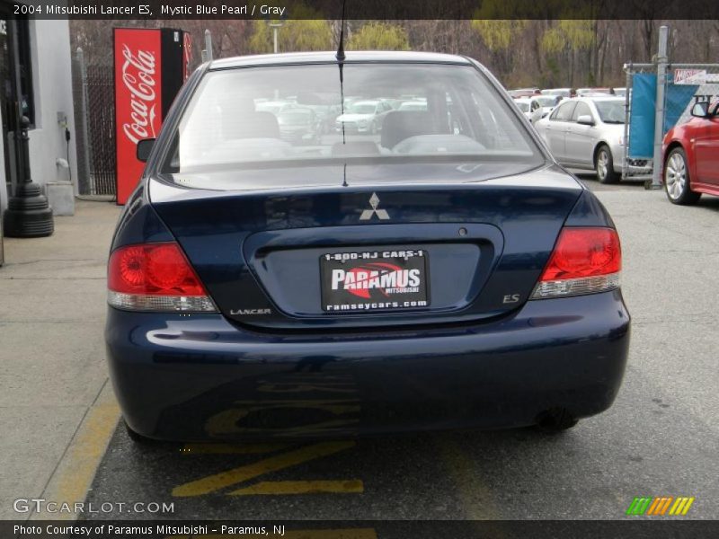 Mystic Blue Pearl / Gray 2004 Mitsubishi Lancer ES