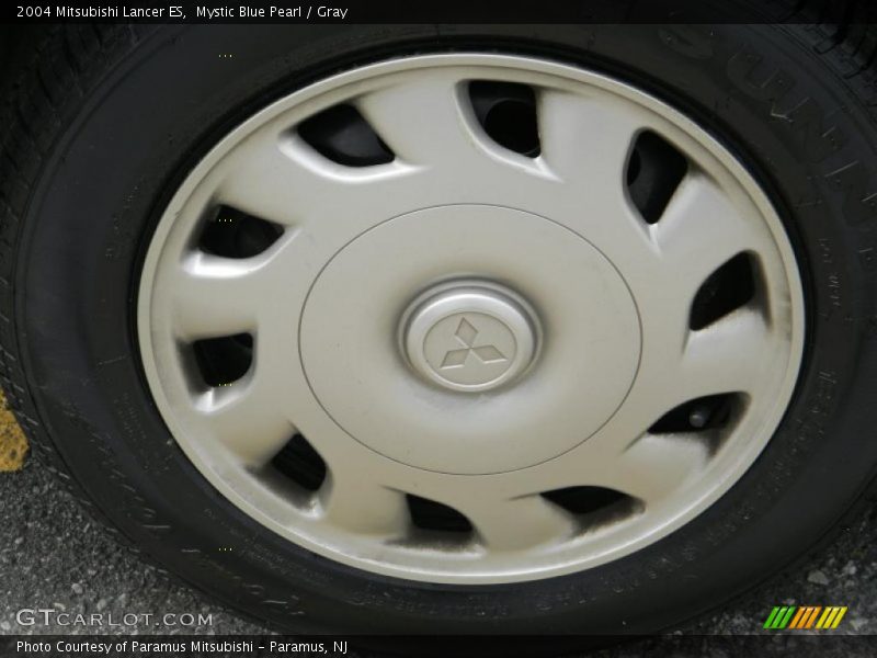 Mystic Blue Pearl / Gray 2004 Mitsubishi Lancer ES