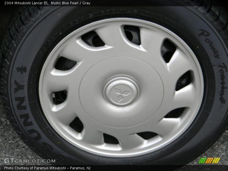 Mystic Blue Pearl / Gray 2004 Mitsubishi Lancer ES