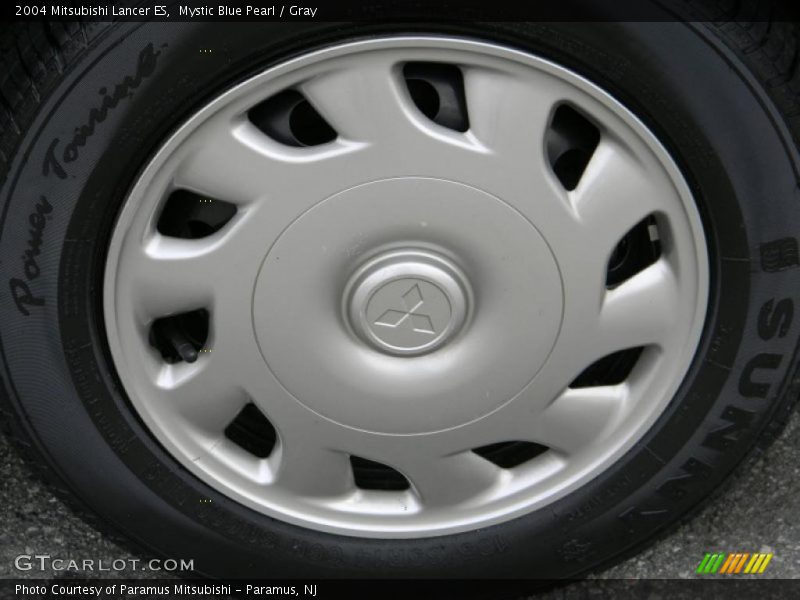 Mystic Blue Pearl / Gray 2004 Mitsubishi Lancer ES
