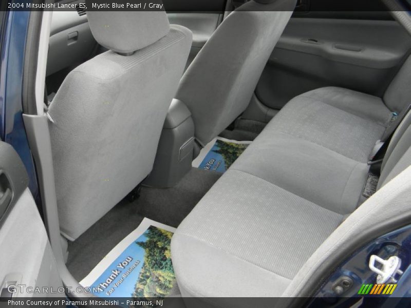 Mystic Blue Pearl / Gray 2004 Mitsubishi Lancer ES