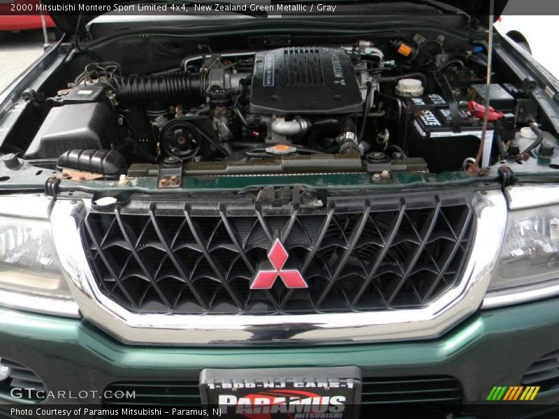 New Zealand Green Metallic / Gray 2000 Mitsubishi Montero Sport Limited 4x4