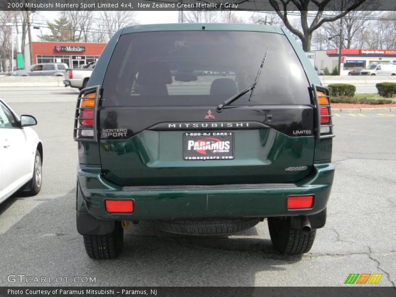 New Zealand Green Metallic / Gray 2000 Mitsubishi Montero Sport Limited 4x4