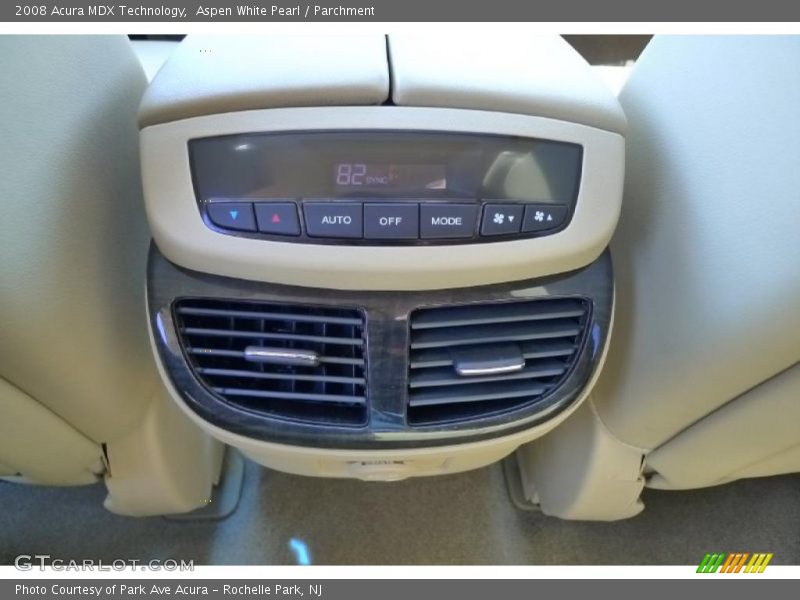 Aspen White Pearl / Parchment 2008 Acura MDX Technology