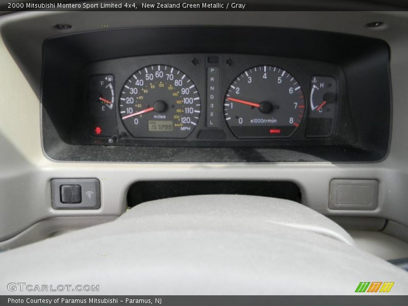  2000 Montero Sport Limited 4x4 Limited 4x4 Gauges