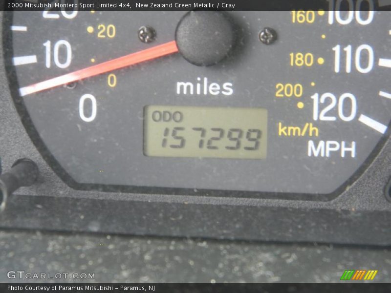 New Zealand Green Metallic / Gray 2000 Mitsubishi Montero Sport Limited 4x4