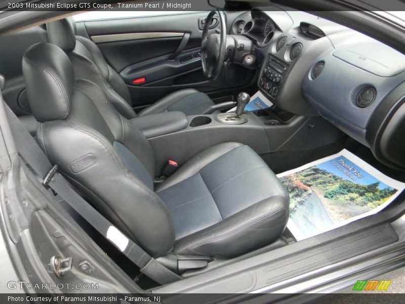  2003 Eclipse GTS Coupe Midnight Interior
