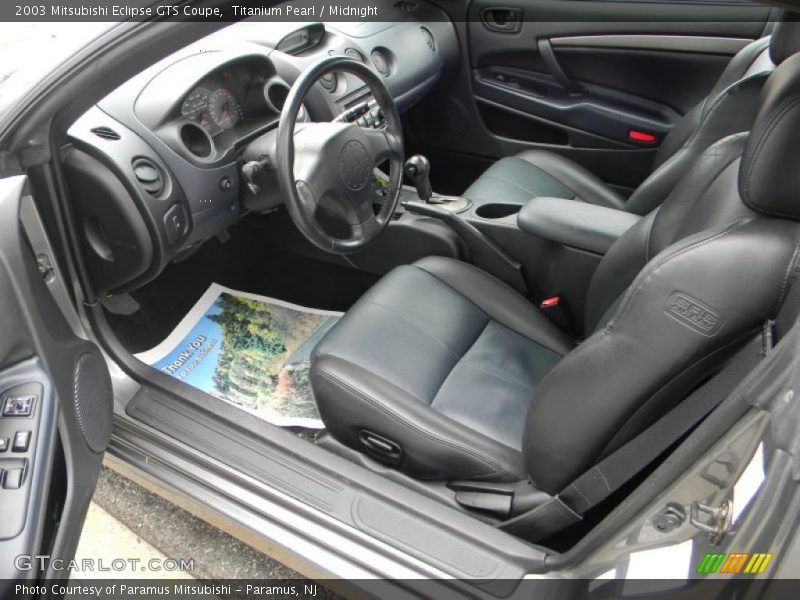  2003 Eclipse GTS Coupe Midnight Interior