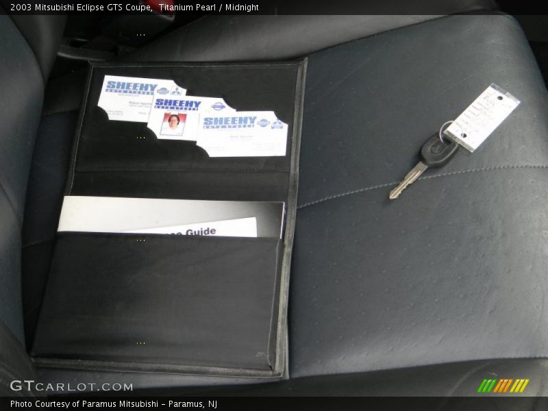 Titanium Pearl / Midnight 2003 Mitsubishi Eclipse GTS Coupe