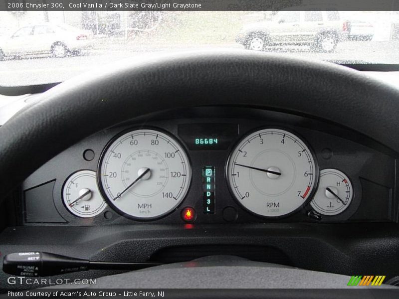 Cool Vanilla / Dark Slate Gray/Light Graystone 2006 Chrysler 300
