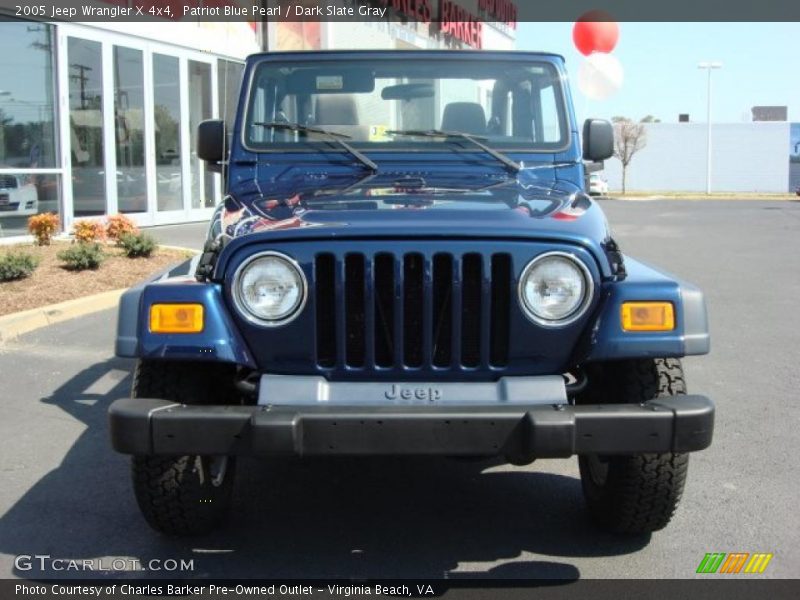 Patriot Blue Pearl / Dark Slate Gray 2005 Jeep Wrangler X 4x4