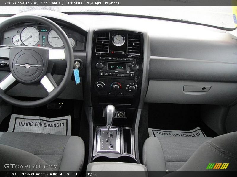 Cool Vanilla / Dark Slate Gray/Light Graystone 2006 Chrysler 300