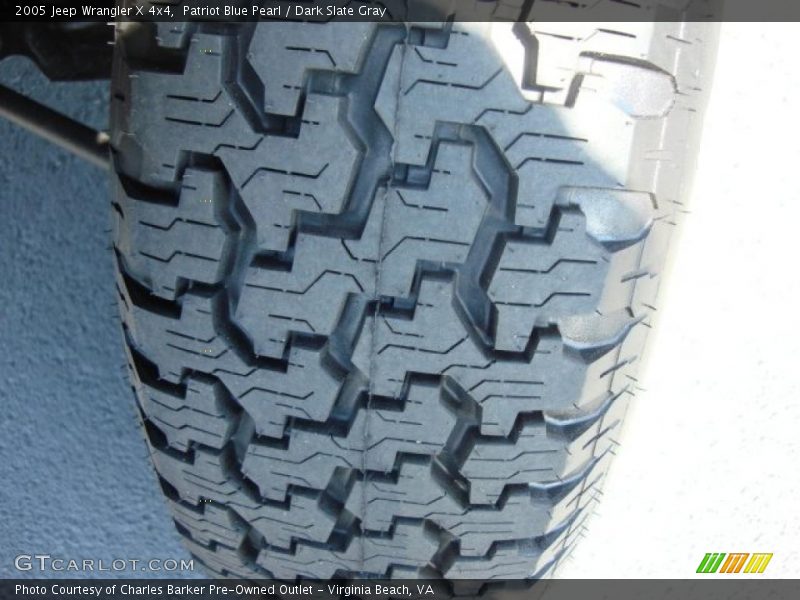 Patriot Blue Pearl / Dark Slate Gray 2005 Jeep Wrangler X 4x4